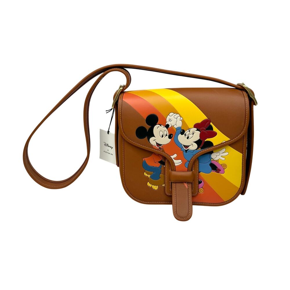 NWT Coach x Disney Courier Crossbody Bag